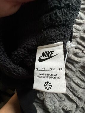 Nike Black Sherpa Lined Jacket